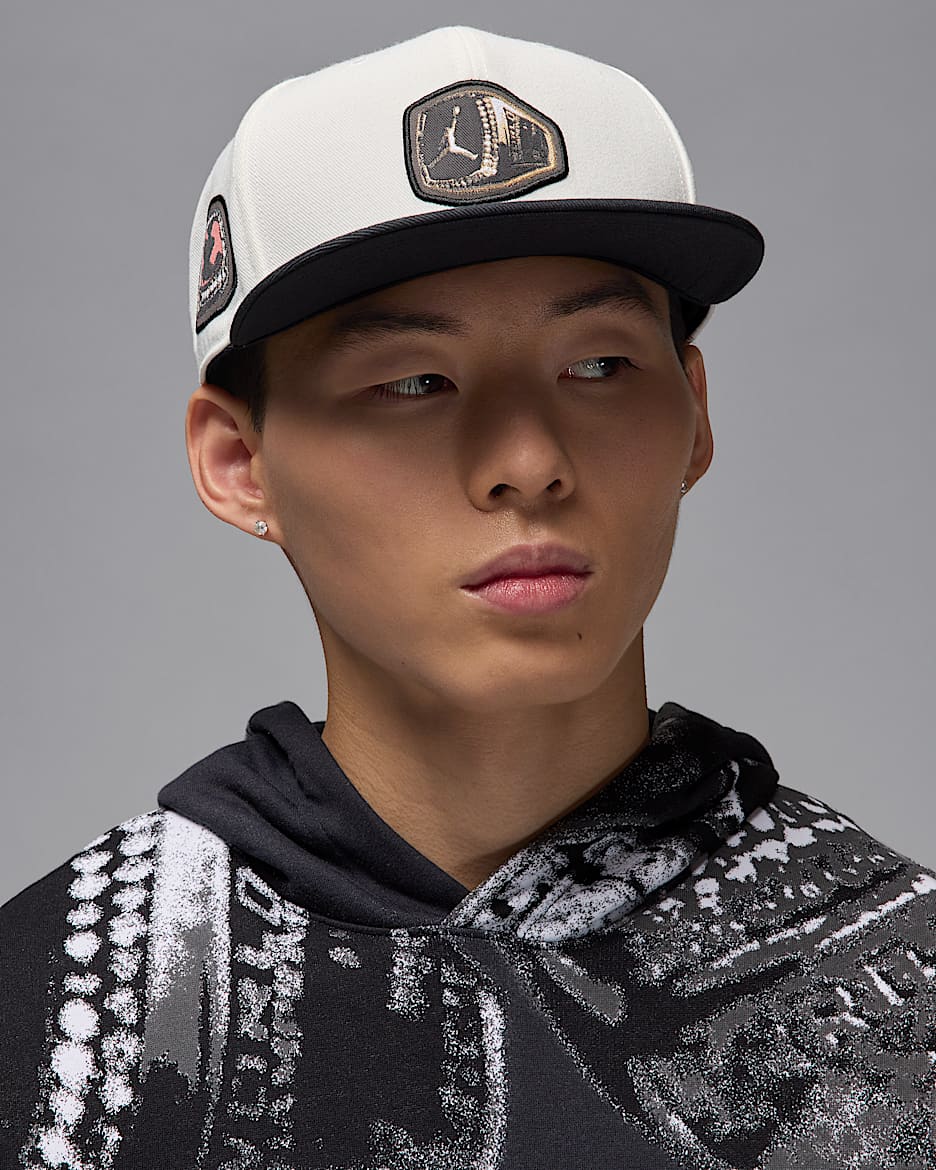 Jordan Pro Gorra con estructura - Vela/Sombrío apagado/Sombrío apagado