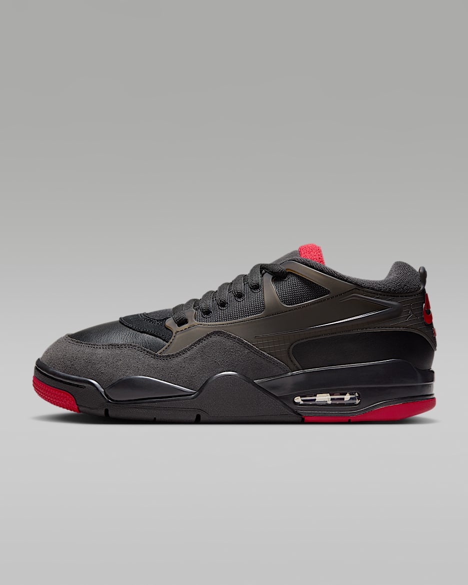 Chaussure Air Jordan 4 RM pour homme - Noir/Anthracite/Varsity Red