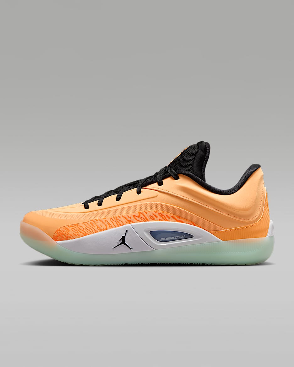 Zion 4 PF Basketball Shoes - Peach Cream/Black/White/Total Orange