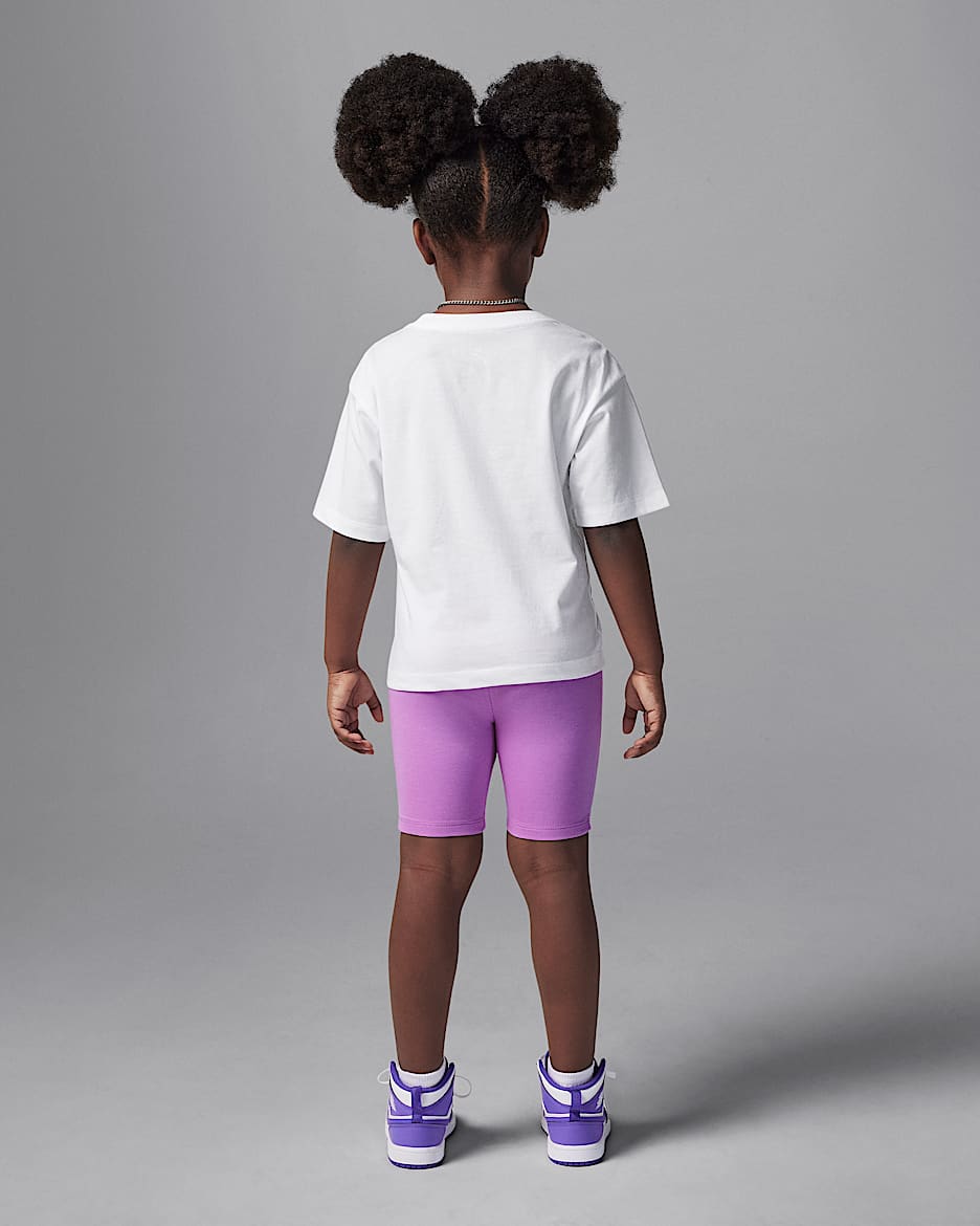 Jordan Little Kids' Retro 1984 2-Piece Bike Shorts Set