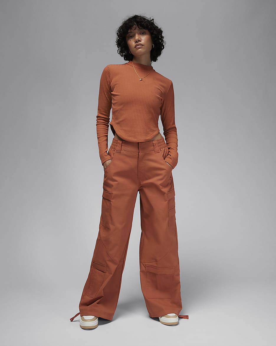 Jordan Chicago Women's Heavyweight Trousers - Dusty Peach