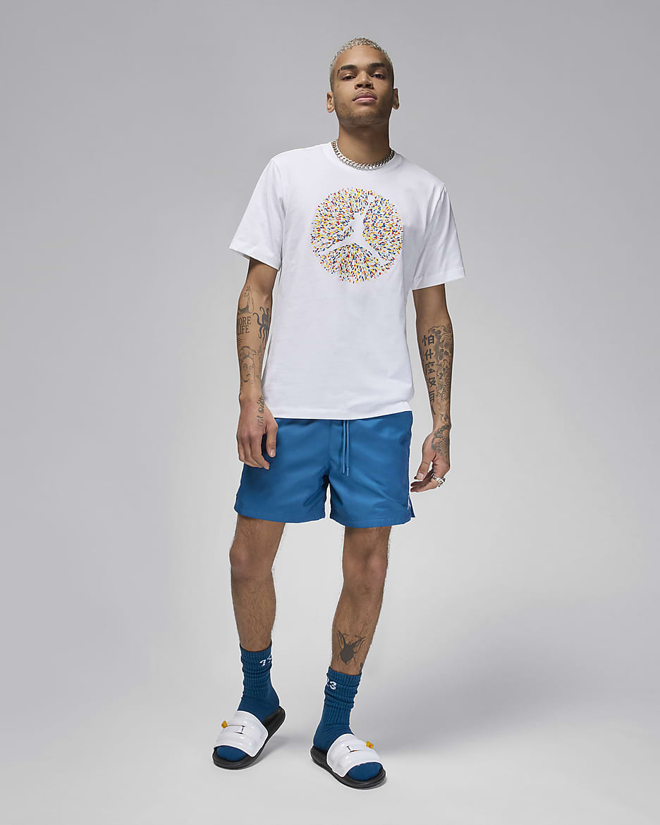 Playera para hombre Jordan Flight Essentials - Blanco