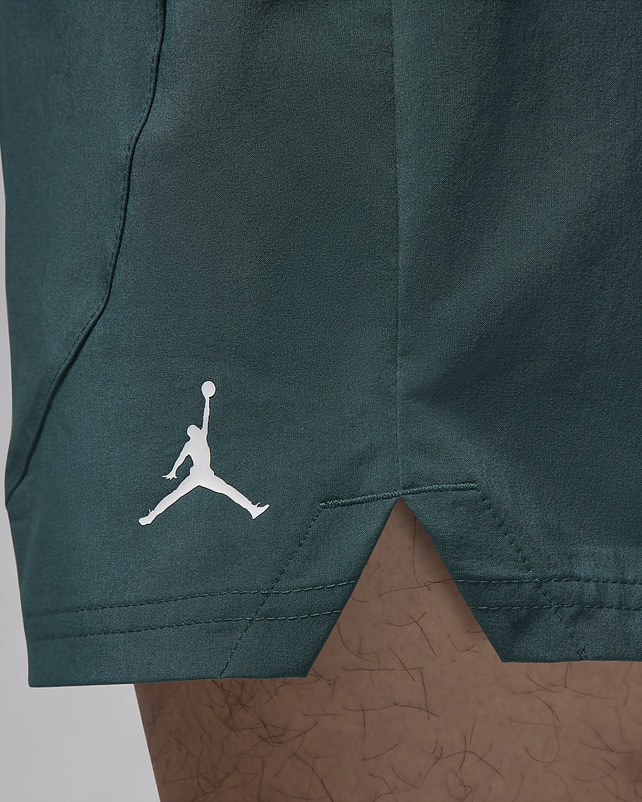 Jordan Dri-FIT Sport 男款梭織短褲 - Oxidized Green/白色