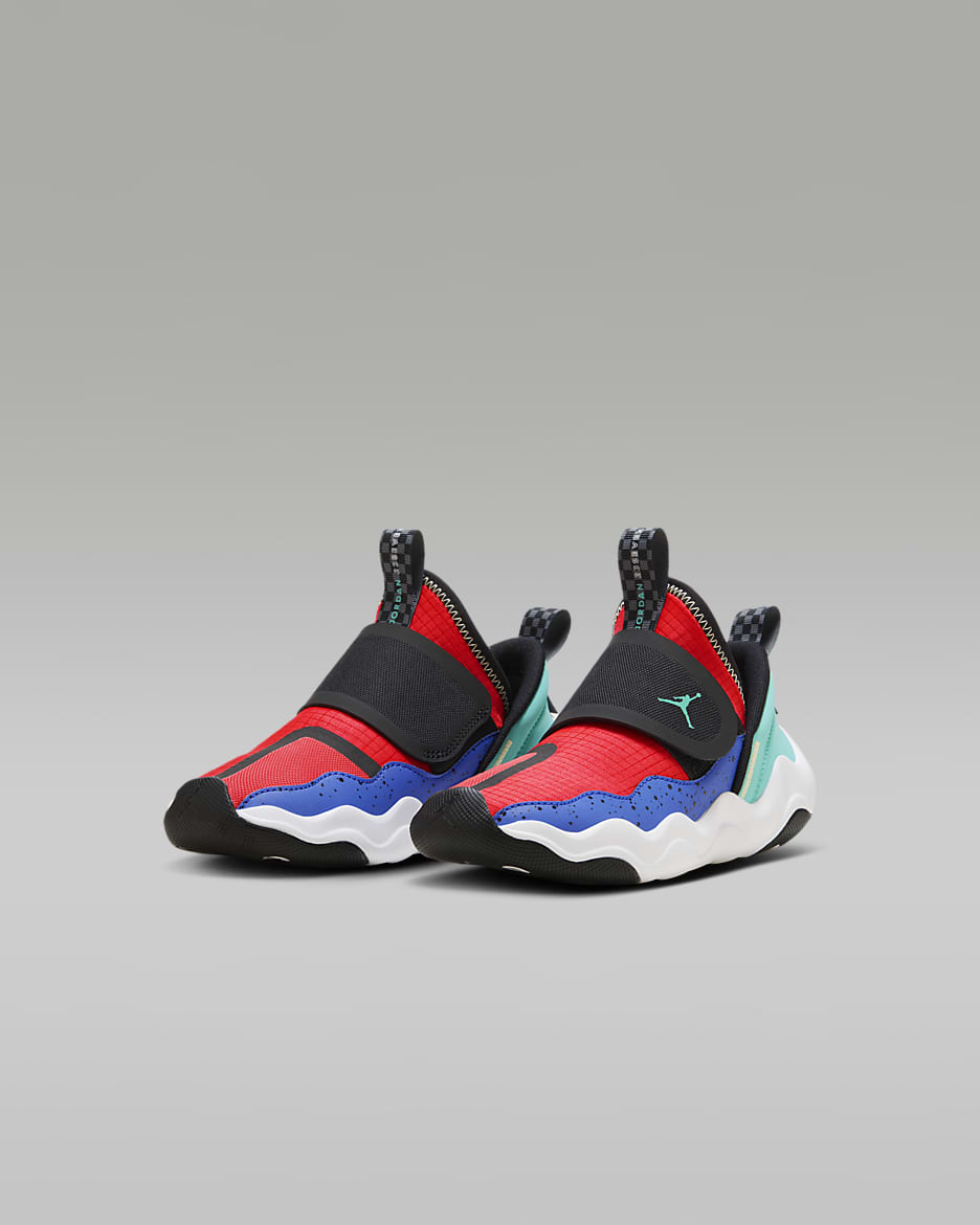 Jordan 23/7 Little Kids' Shoes - Black/Siren Red/Hyper Royal/Hyper Jade