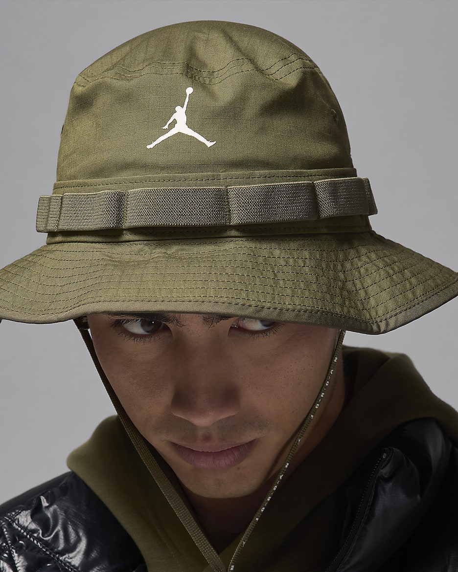 Jordan Apex Bucket Hat - Medium Olive/Medium Olive/Sail