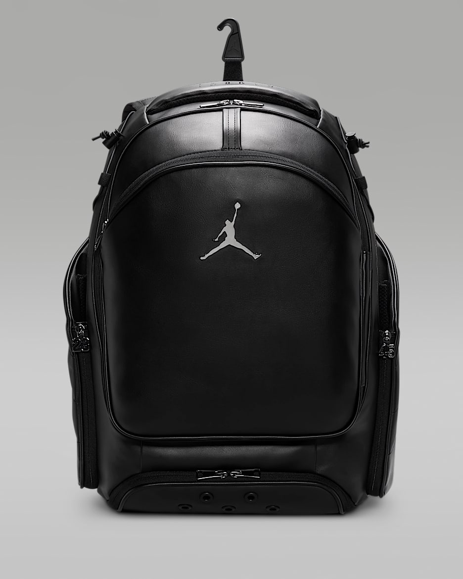 Jordan Fly Elite Bat Pack (31L) - Black/Black/Metallic Silver