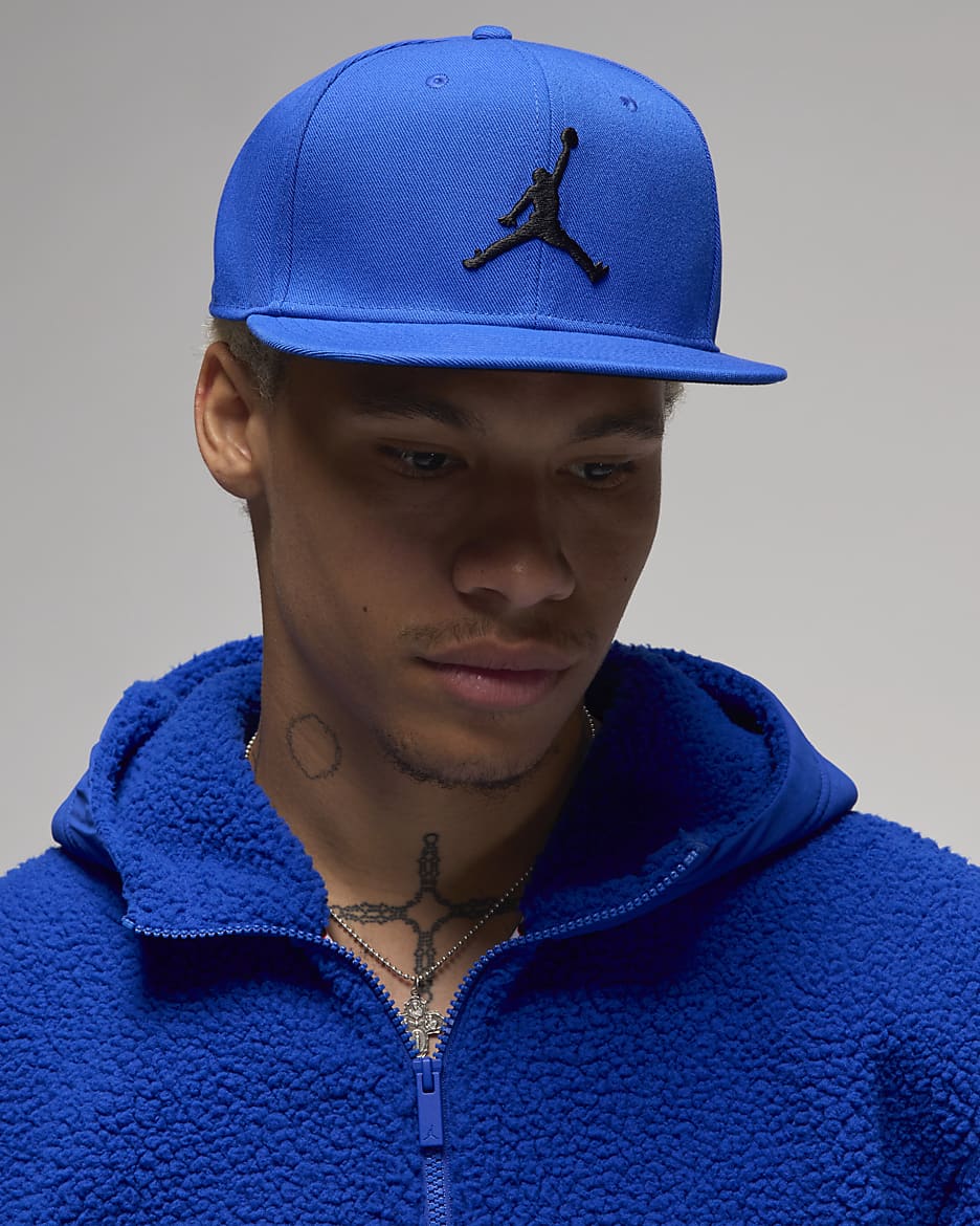 Regulowana czapka Jordan Jumpman Pro - Game Royal/Czerń/Czerń