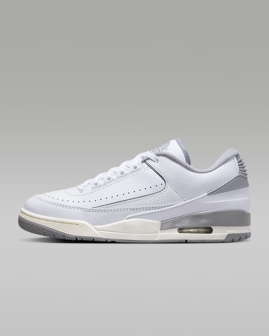 Tenis para hombre Jordan 2/3 - Blanco/Vela/Gris cemento