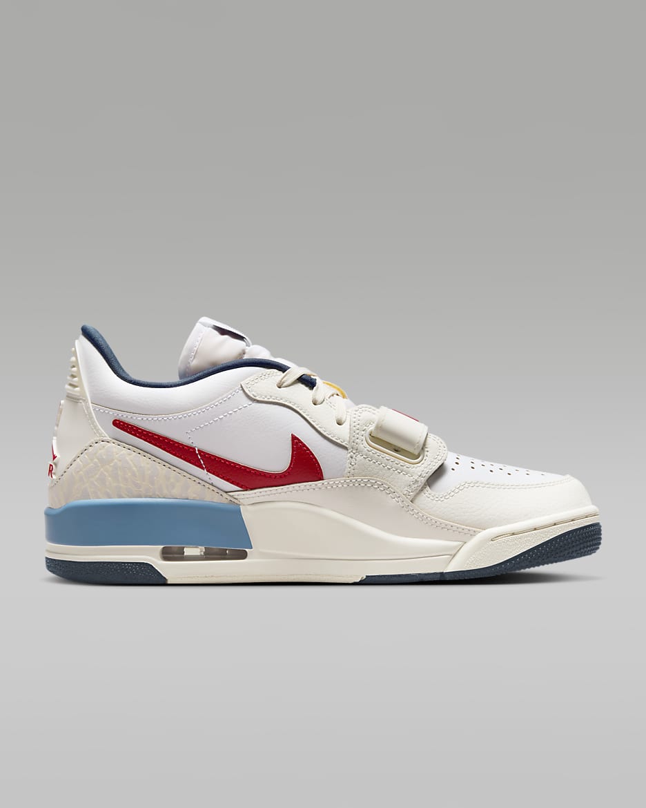 Scarpa Air Jordan Legacy 312 Low – Donna - Bianco/Sail/Armory Navy/Aegean Storm