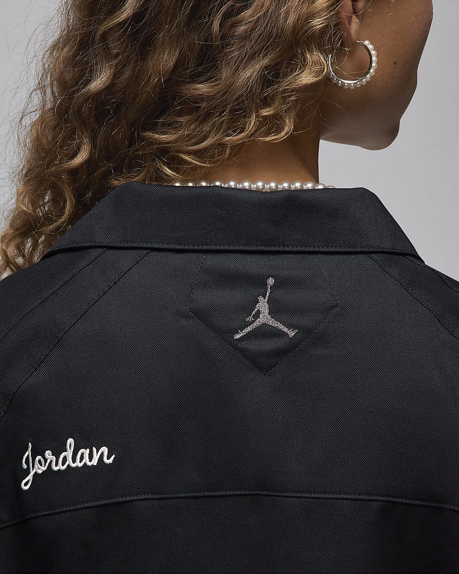 Haut tissé Jordan pour femme - Noir/Noir