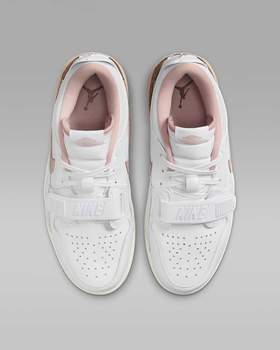 Air Jordan Legacy 312 Low Women's Shoes - White/Archaeo Brown/Sail/Pink Oxford