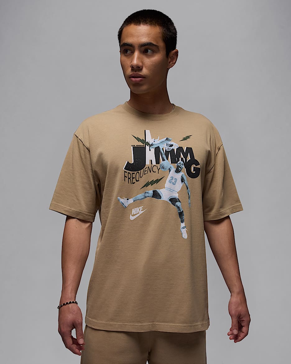 Ανδρικό T-Shirt Jordan Brand - Desert Camo/Μαύρο