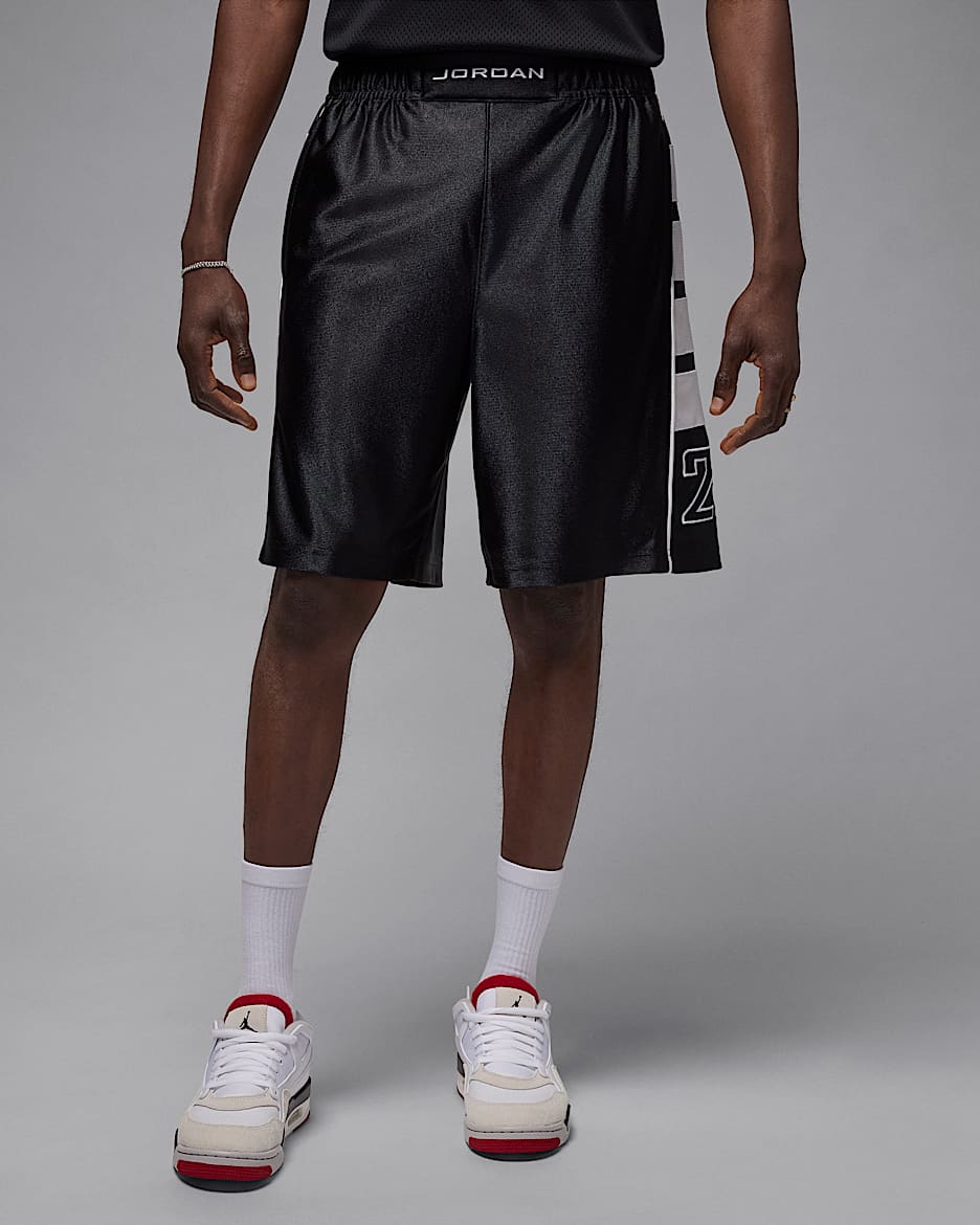 Jordan Brooklyn Cat Scratch Men's Shorts - Black/White/White/White