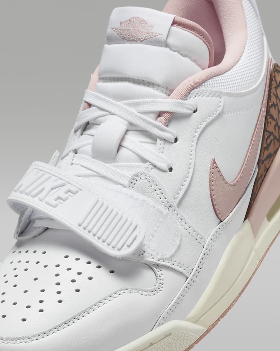 Air Jordan Legacy 312 Low Women's Shoes - White/Archaeo Brown/Sail/Pink Oxford