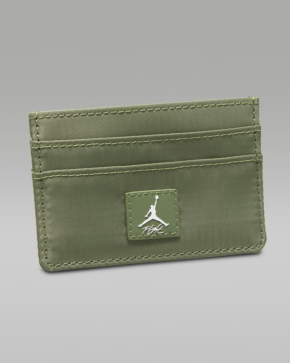 Estuche para tarjetas Flight para hombre Jordan - Olivo claro Sky J