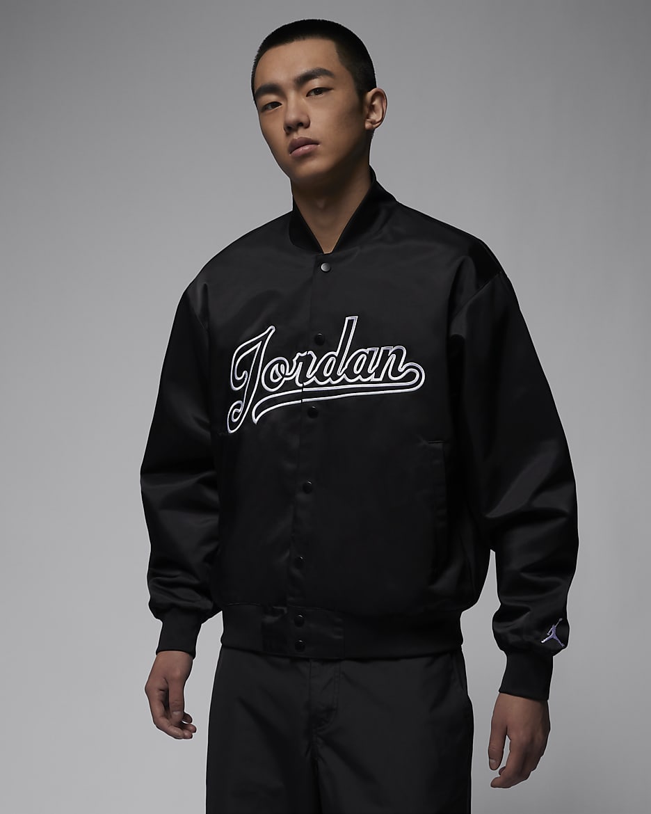 Jordan Flight MVP Men's Statement Jacket - Black/White