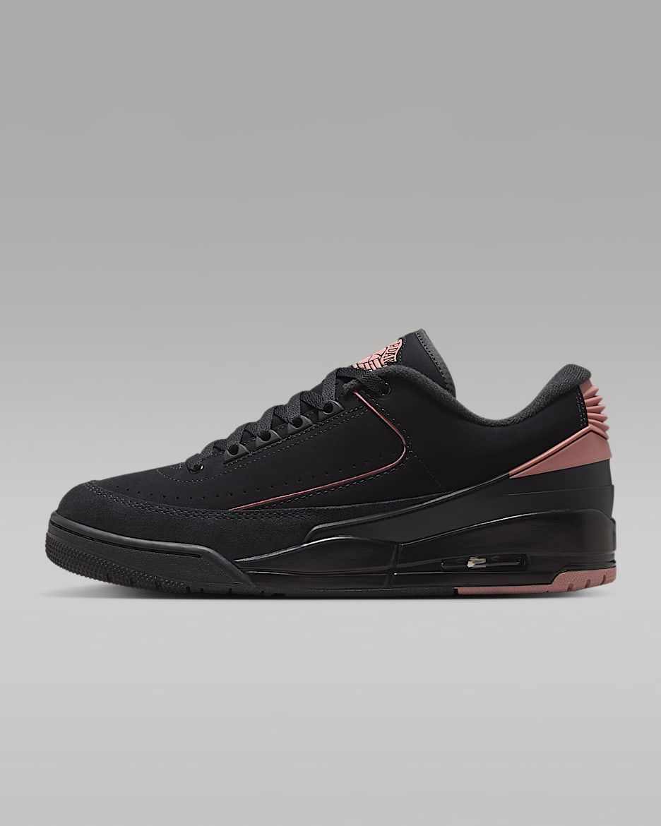 Tenis para hombre Jordan 2/3 - Negro/Blanco/Antracita/Rosa óxido
