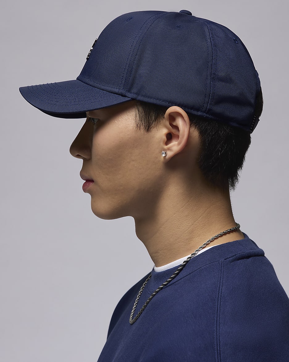 Jordan Rise Cap Adjustable Hat - Midnight Navy/Gunmetal