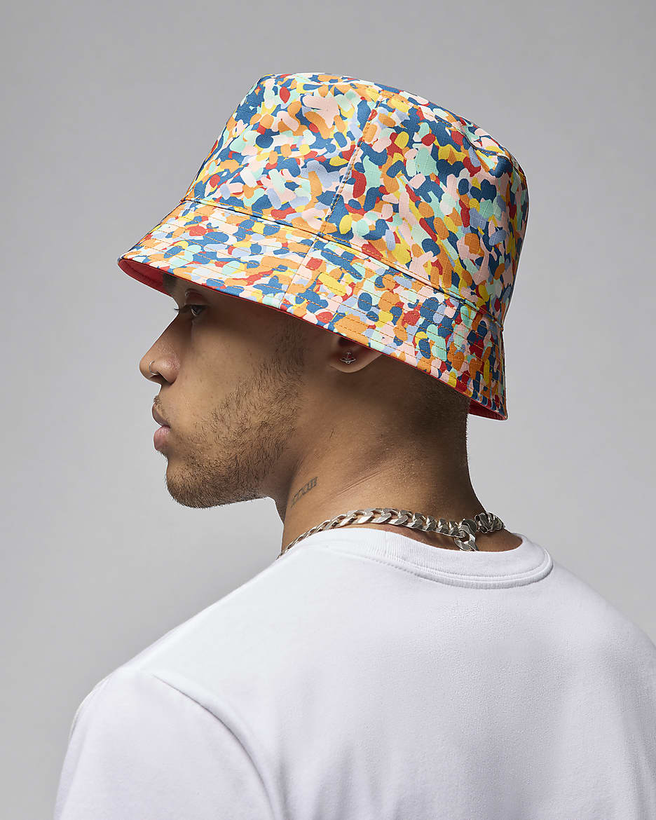 Jordan Apex Reversible Bucket Hat - Lobster/Lobster