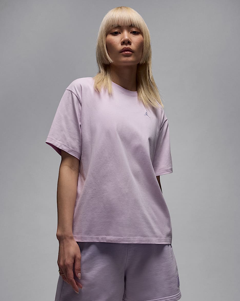 Jordan Essentials Women's Top - Doll/White