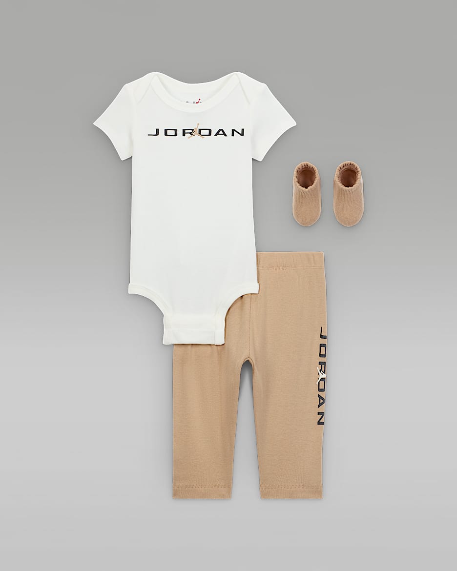 Jordan Baseline-sæt i tre dele til babyer - Hemp