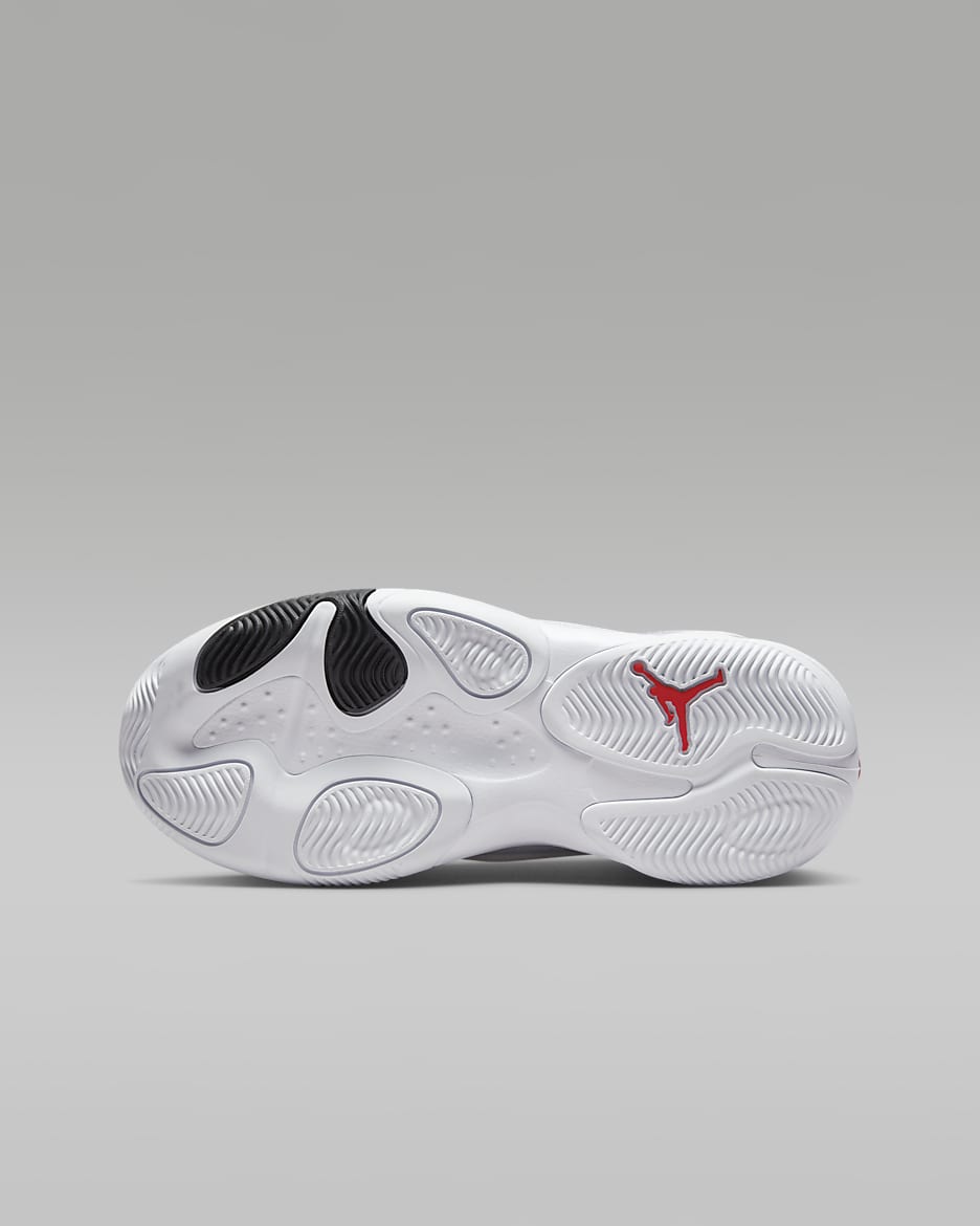 Jordan Max Aura 4 Older Kids' Shoes - White/Black/University Red