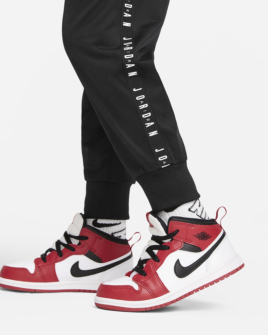 Jordan Toddler Tracksuit - Black/Gym Red