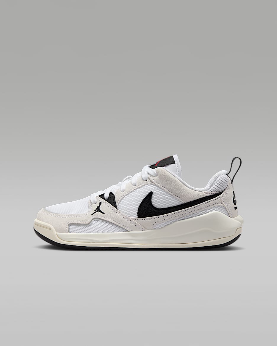 Jordan CMFT Era Older Kids' Shoes - White/White/Sail/Black