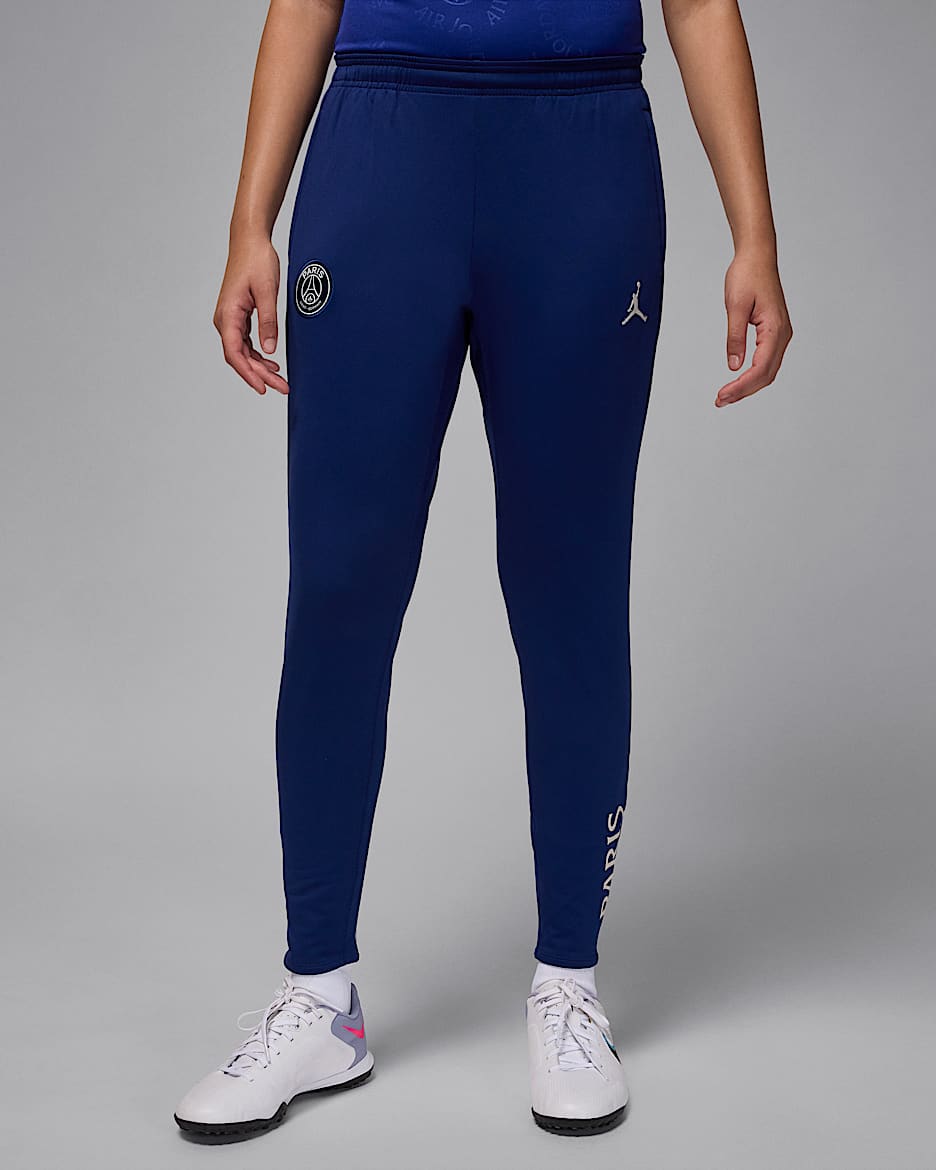 Paris Saint-Germain Strike Fourth Women's Jordan Dri-FIT Football Knit Trousers - Blue Void/Phantom