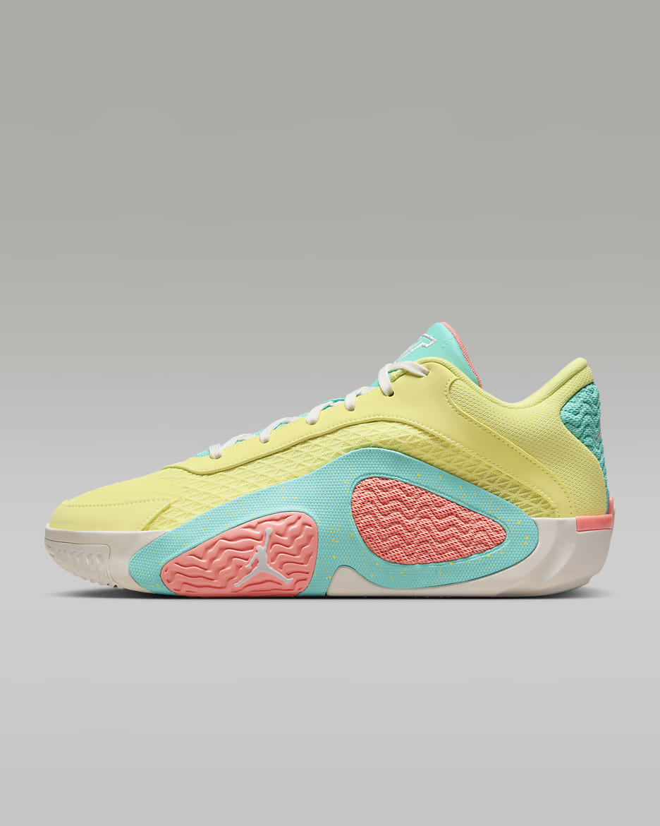 Tatum 2 PF 'Lemonade' Basketball Shoes - Light Citron/Aurora Green/Atomic Pink/Sail