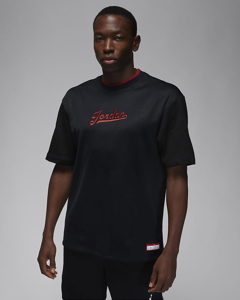 Jordan Flight MVP Men's T-Shirt - Black/White