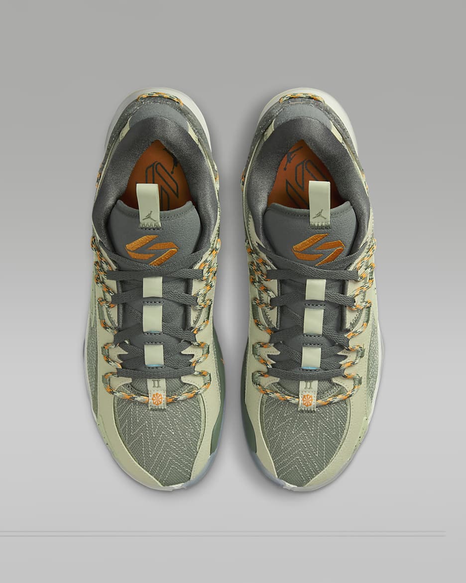 Luka 2 'Dragon Bridge' Basketball Shoes - Olive Aura/Oil Green/Sea Glass/Vivid Orange