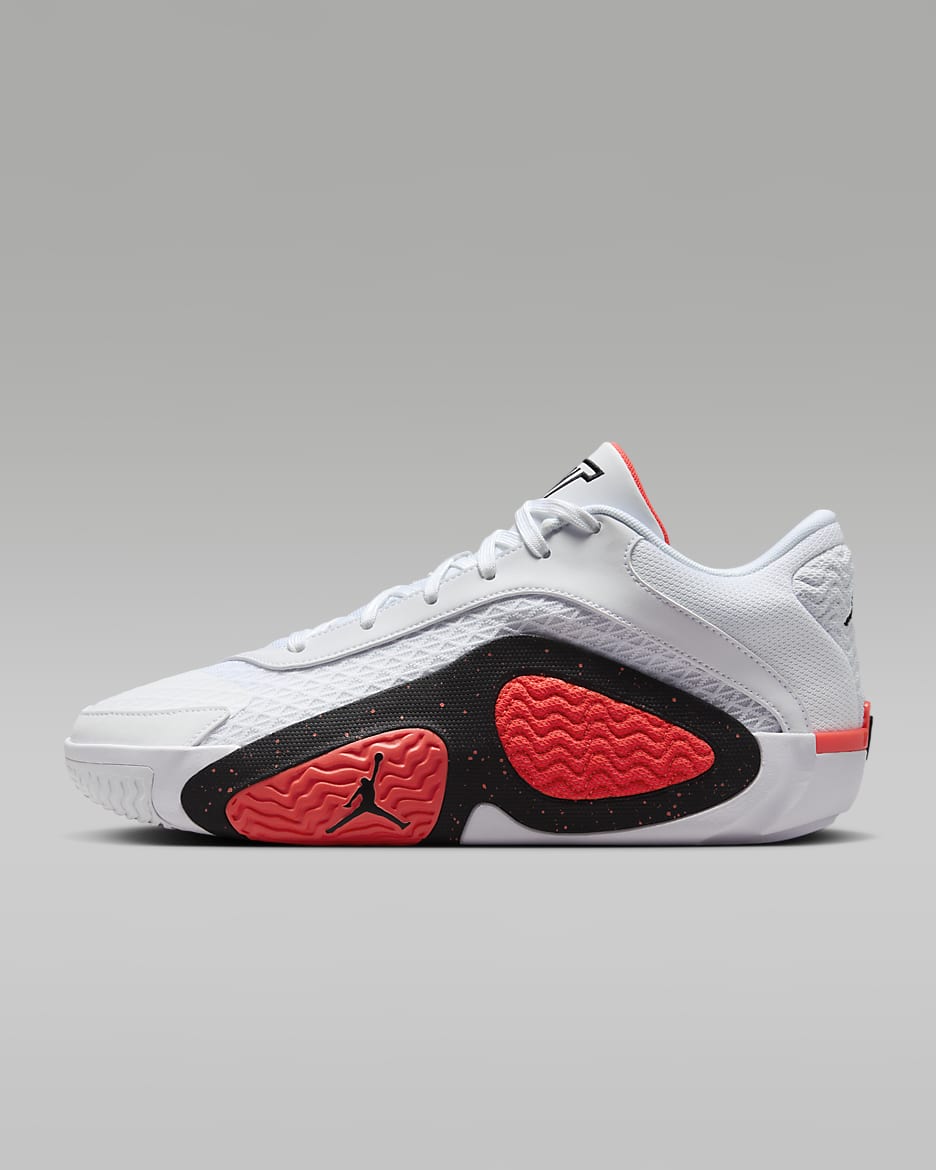 Tatum 2 PF 'Red Cement' Basketball Shoes - White/Bright Crimson/Black