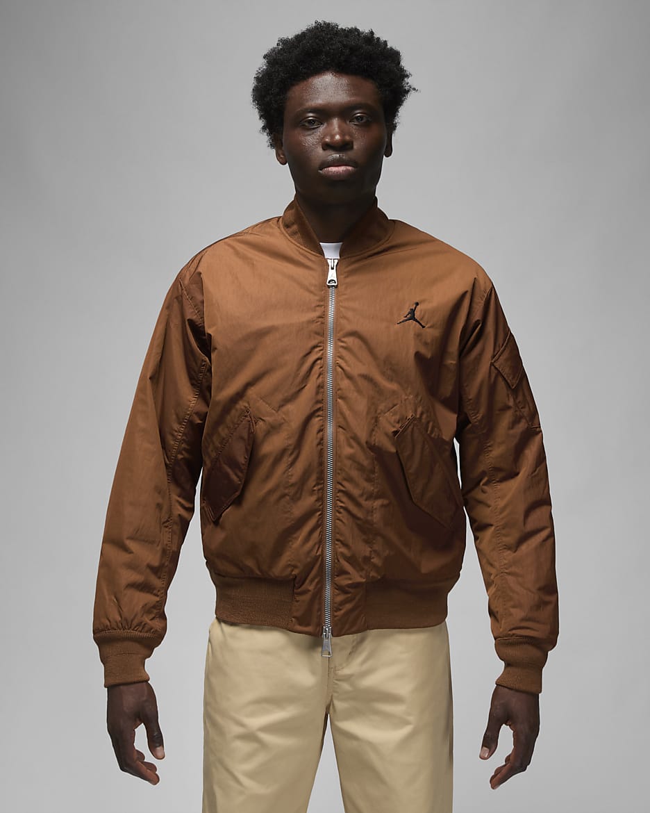 Jordan Renegade Essentials Men's Jacket - Light British Tan/Black