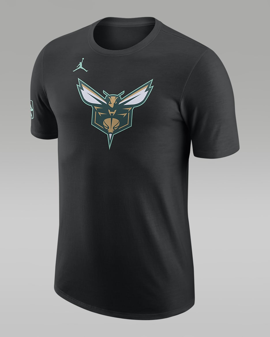 Charlotte Hornets City Edition Men's Nike NBA T-Shirt - Black