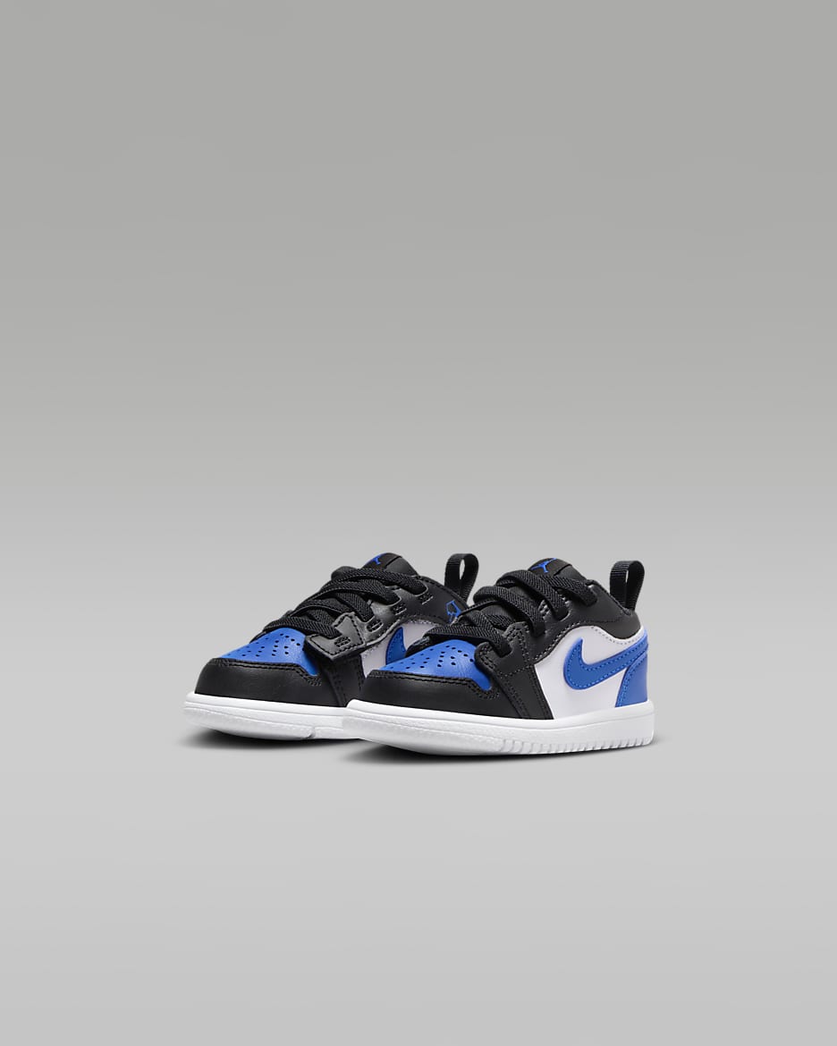 Jordan 1 Low Alt Baby & Toddler Shoes - White/Black/White/Royal Blue