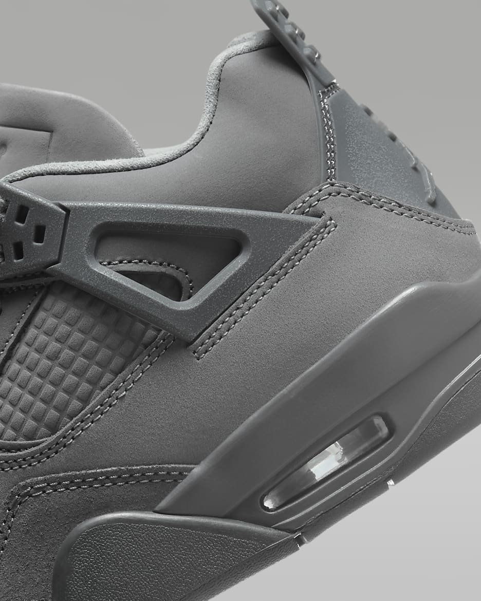 Air Jordan 4 Retro SE 'Wet Cement' Older Kids' Shoes - Smoke Grey/Cement Grey/Particle Grey/Iron Grey