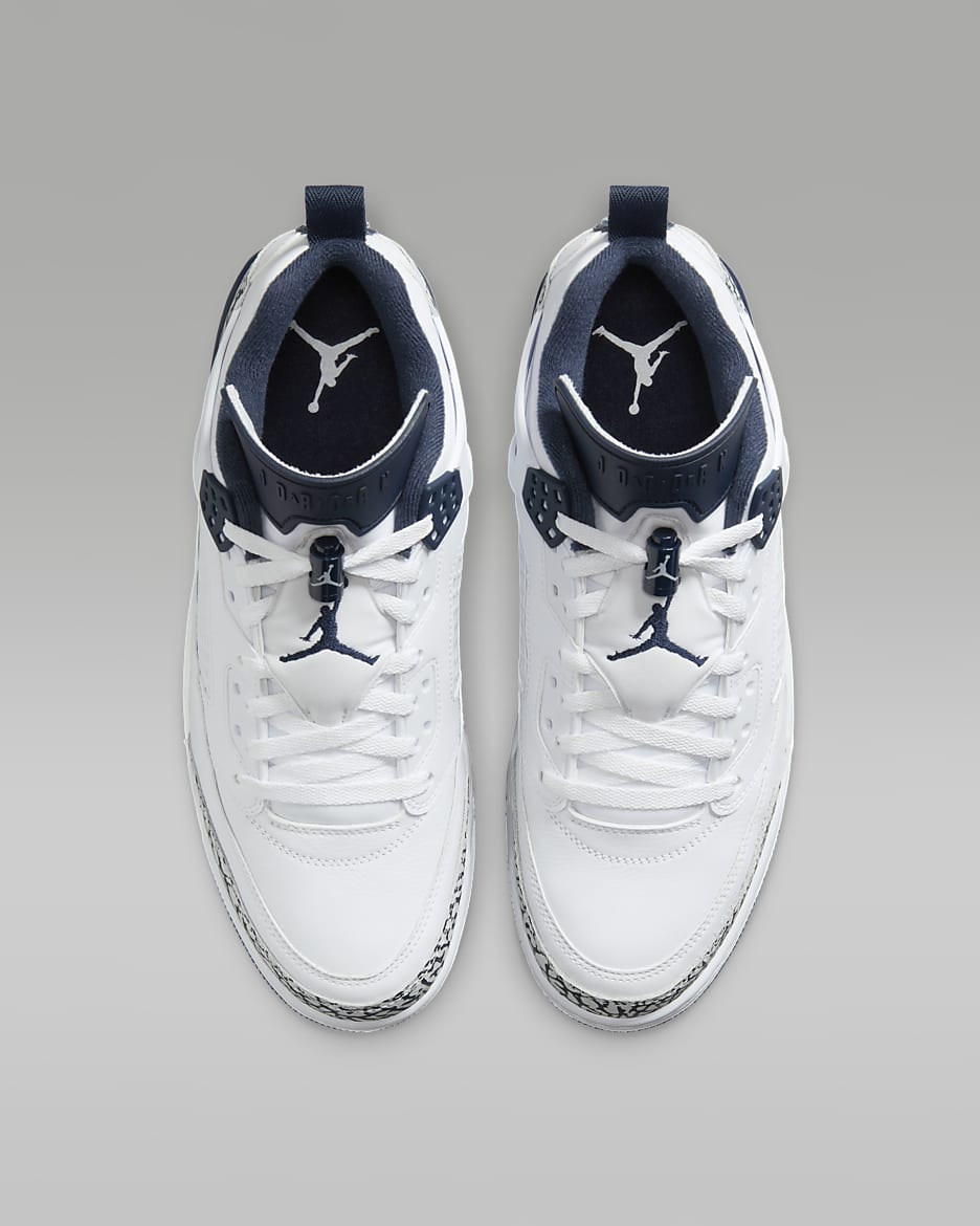 Jordan Spizike Low Men's Shoes - White/Pure Platinum/Obsidian