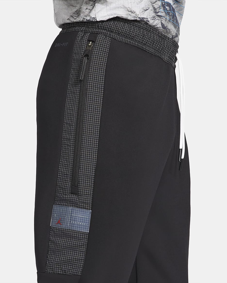 Pantaloni in fleece Jordan Air - Uomo - Nero/Bianco