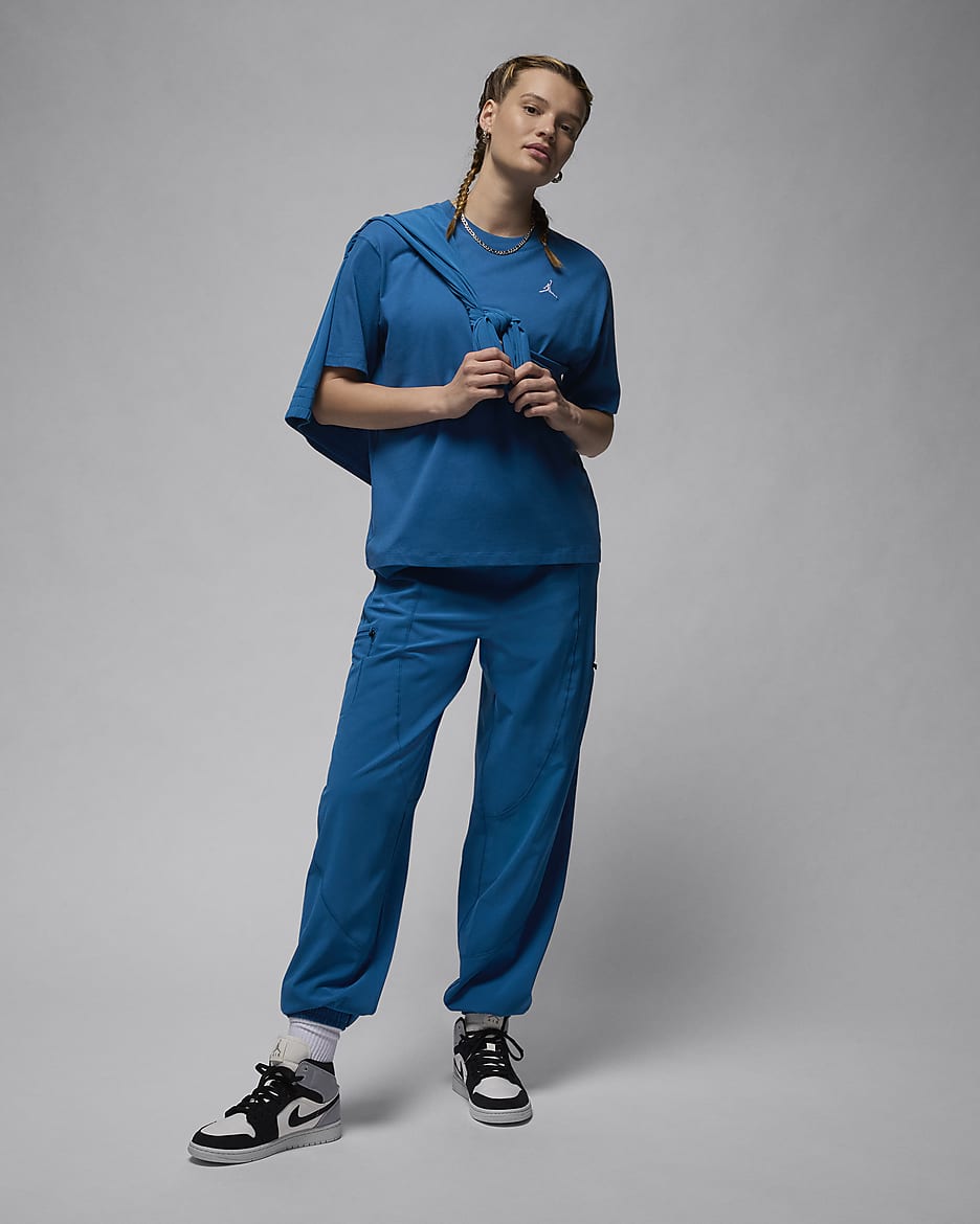 Jordan Essentials Women's Top - Industrial Blue/White