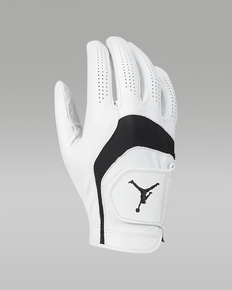 Guante de golf regular (derecho) Jordan Tour - Blanco/Blanco/Negro