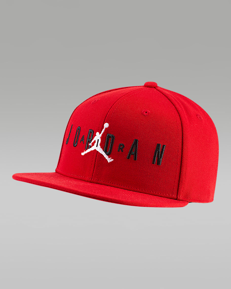 Jordan Older Kids' Jumpman Air Cap - Gym Red