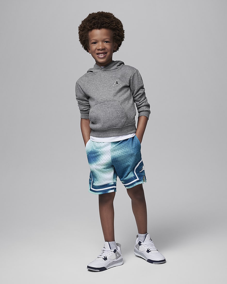 Jordan Little Kids' Dri-FIT Diamond Shorts - Industrial Blue