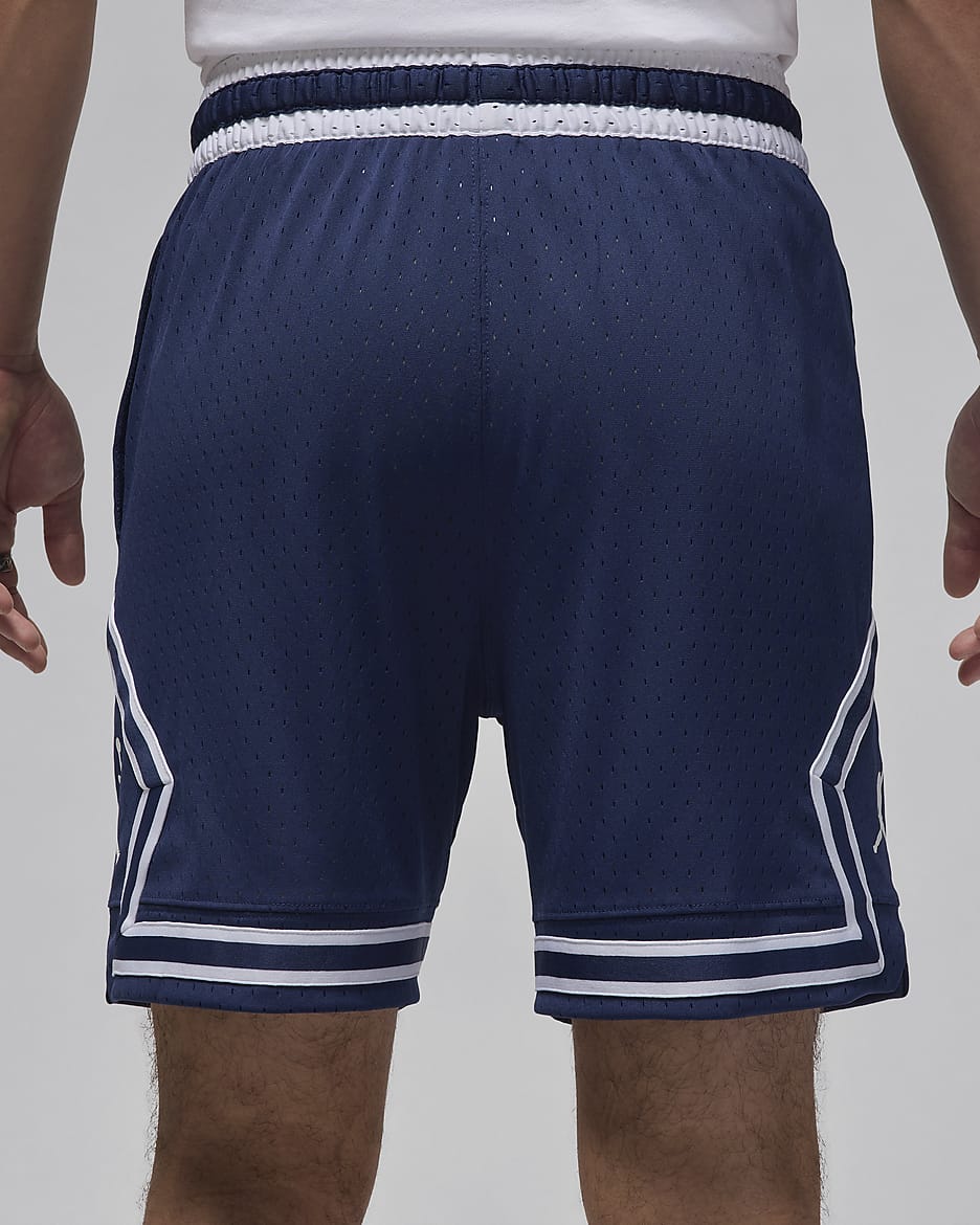 Jordan Dri-FIT Sport Diamond Shorts - Midnight Navy/White/White