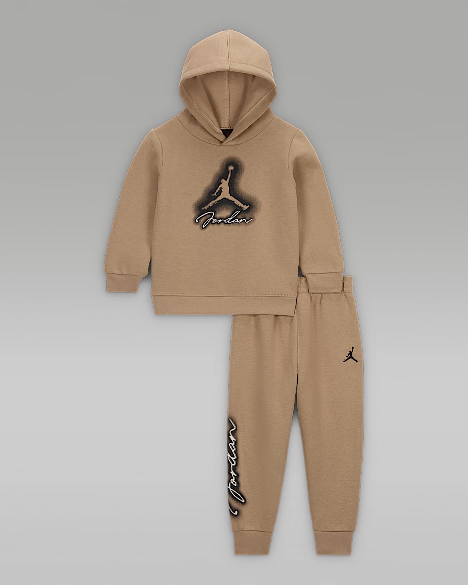 Jordan MVP Baby 2-Piece Fleece Pullover Hoodie Set - Desert Camo