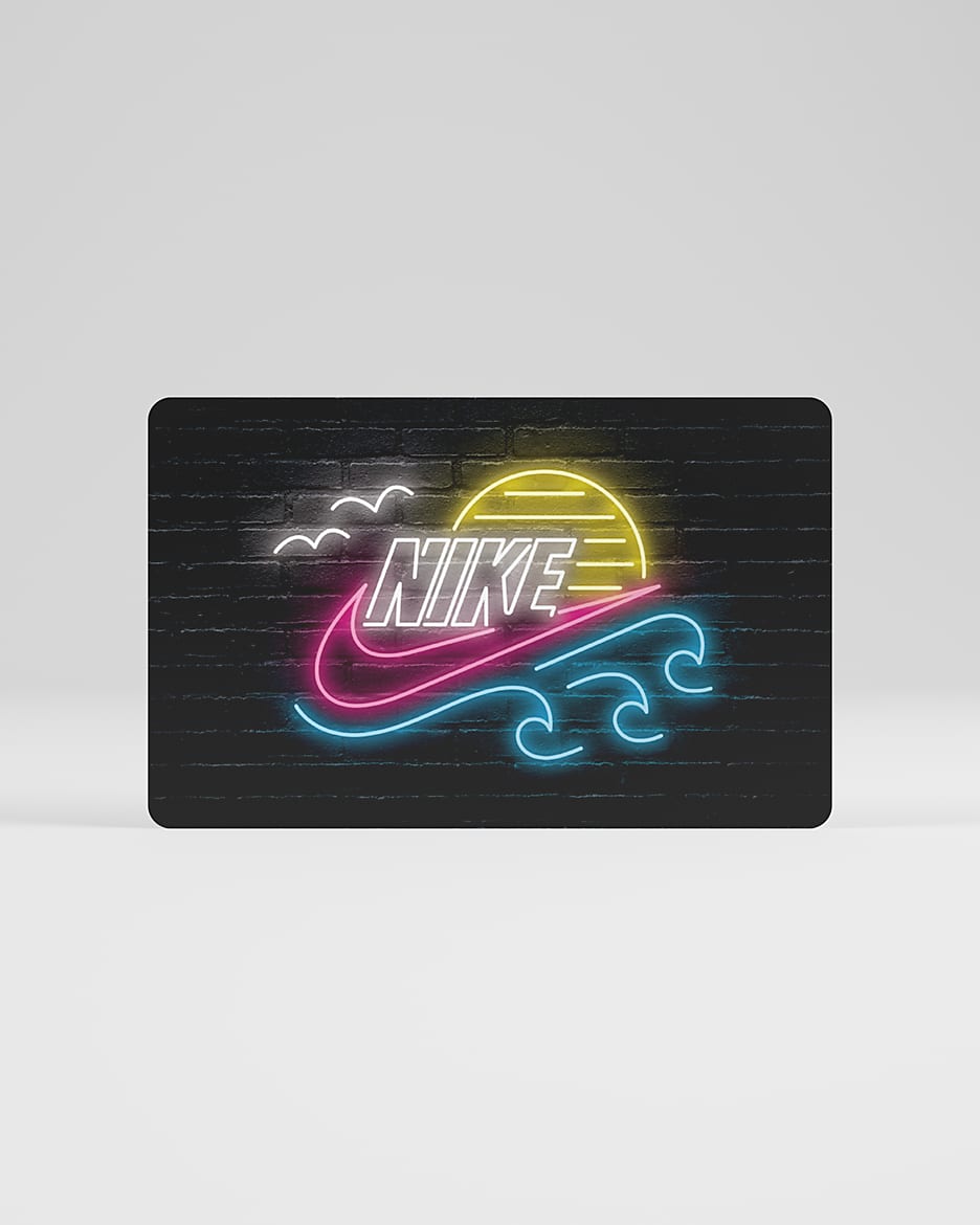 Nike Digital Gift Card Emailed in Approximately 2 Hours or Less - Black