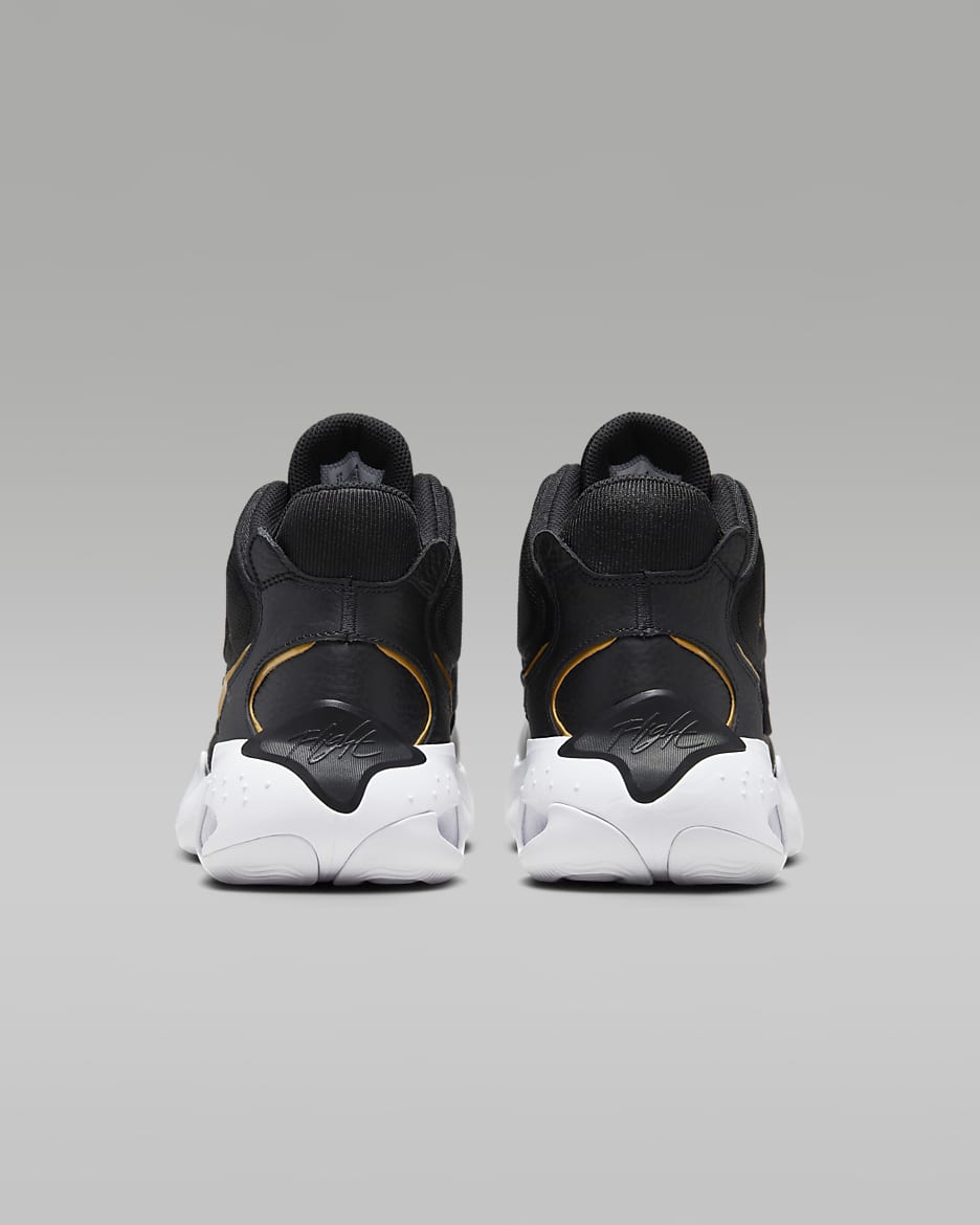 Chaussure Jordan Max Aura 4 pour Homme - Noir/Blanc/Metallic Gold