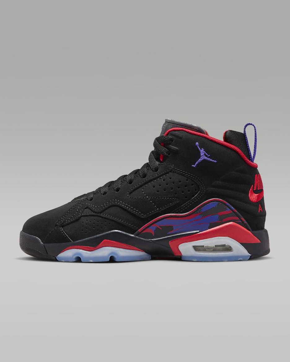 Jumpman MVP Older Kids' Shoes - Black/University Red/Anthracite/Dark Concord