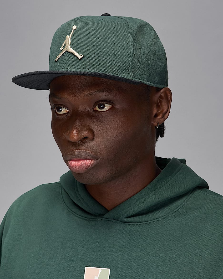 Jordan Jumpman Pro Adjustable Cap - Midnight Green/Black/Light Orewood Brown