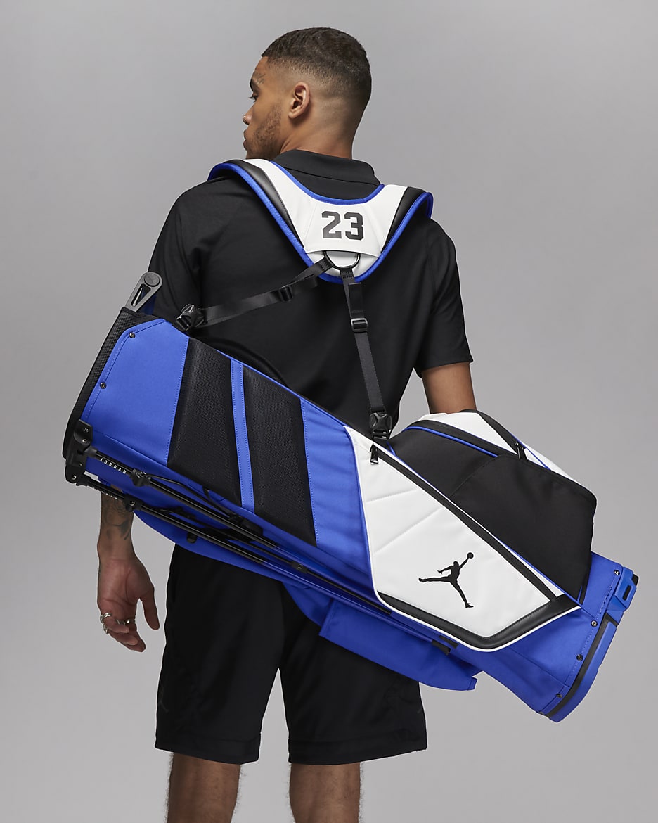 Jordan Fadeaway 6-Way Golf Bag - Varsity Royal/White/Black